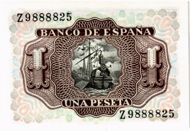 ИСПАНИЯ 1 ПЕСЕТА 2