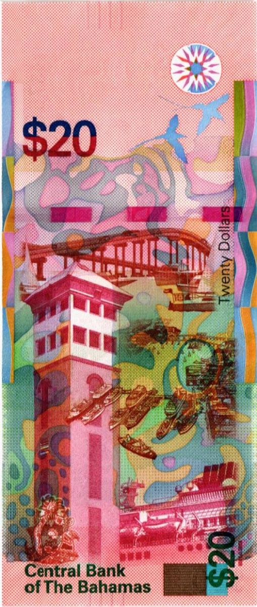 БАГАМСКИЕ ОСТРОВА 20 ДОЛЛАРОВ 2