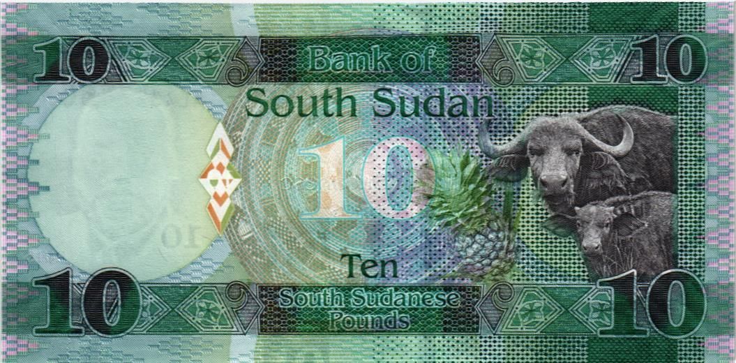 ЮЖНЫЙ СУДАН 10 ФУНТОВ 2
