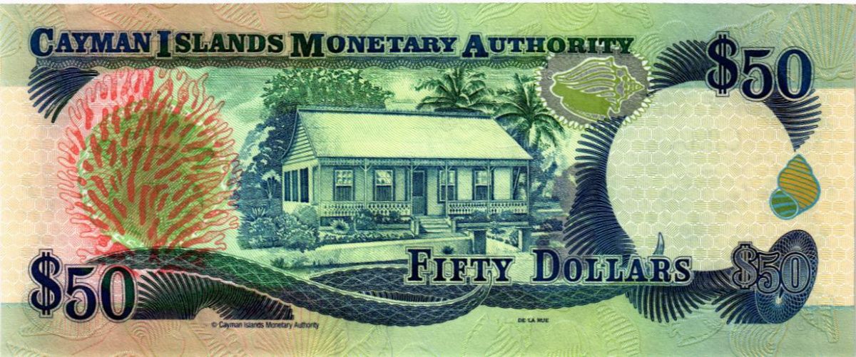 КАЙМАНОВЫ ОСТРОВА 50 ДОЛЛАРОВ 2