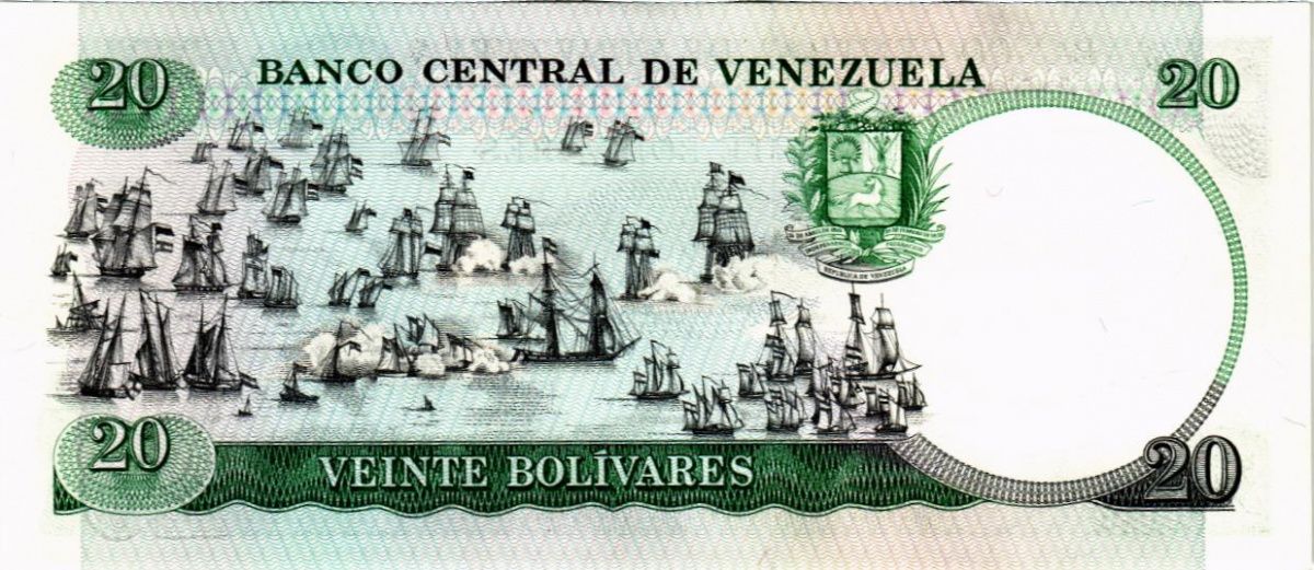 ВЕНЕСУЭЛА 20 БОЛИВАР 2