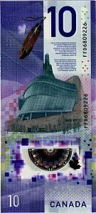 КАНАДА 10 ДОЛЛАРОВ 2