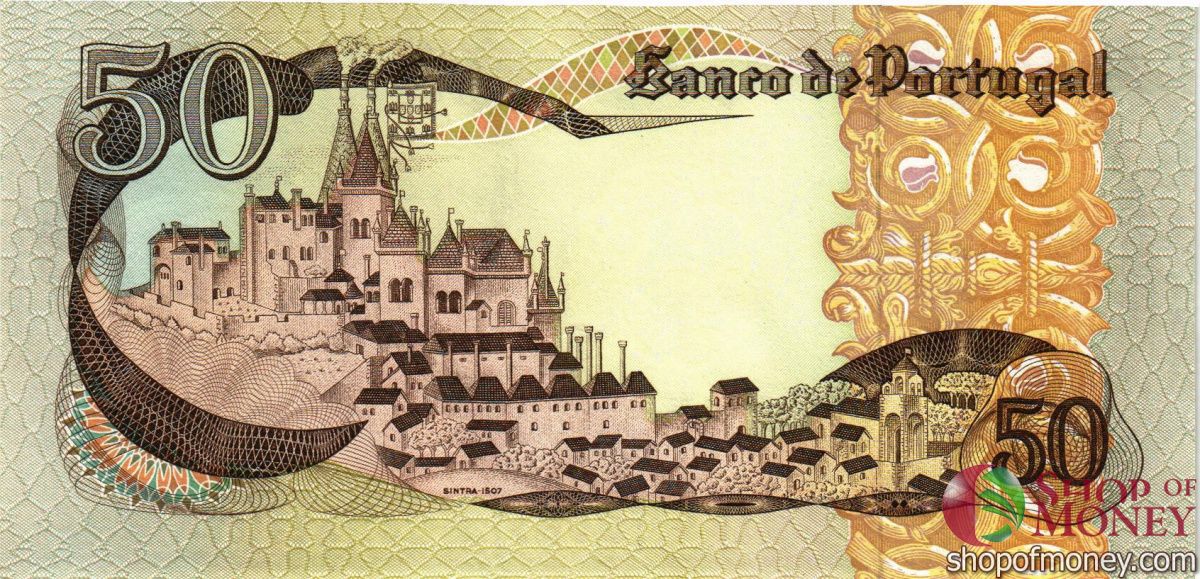 ПОРТУГАЛИЯ 50 ЭСКУДО 2