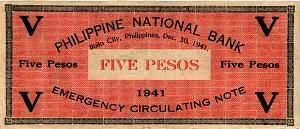 ФИЛИППИНЫ 5 ПЕСО (A) (N89) 2