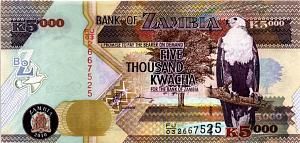 ЗАМБИЯ 5000 КВАЧА 1