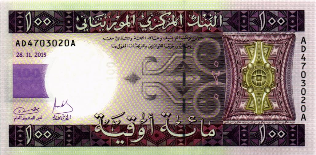 МАВРИТАНИЯ 100 УГИЙ 1