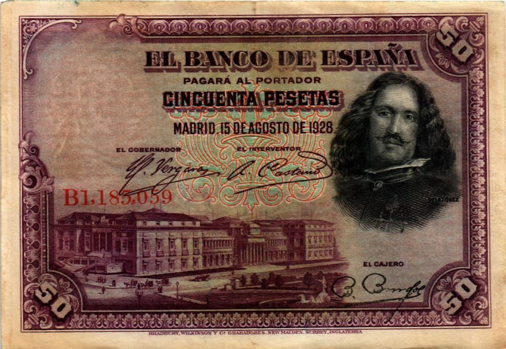 ИСПАНИЯ 50 ПЕСЕТ 1