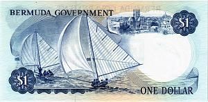 БЕРМУДСКИЕ ОСТРОВА 1 ДОЛЛАР 2