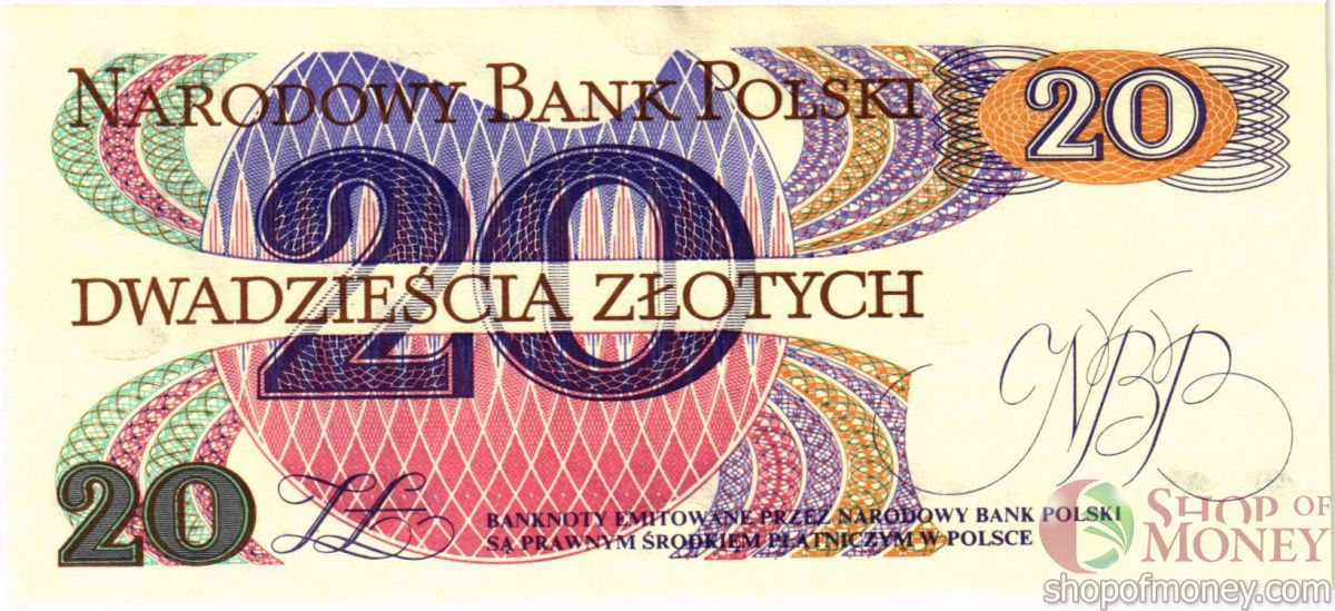 ПОЛЬША 20 ЗЛОТЫХ 2