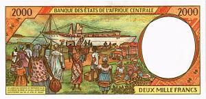 CAS - ЦАР 2000 ФРАНКОВ (F) 2
