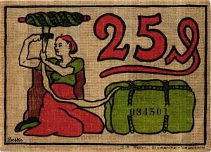 ГЕРМАНИЯ 25 ПФЕННИГОВ (НОТГЕЛЬД) 2