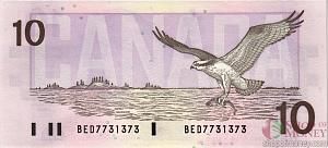 КАНАДА 10 ДОЛЛАРОВ 2