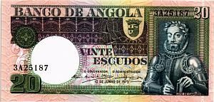 АНГОЛА 20 ЭСКУДО 1