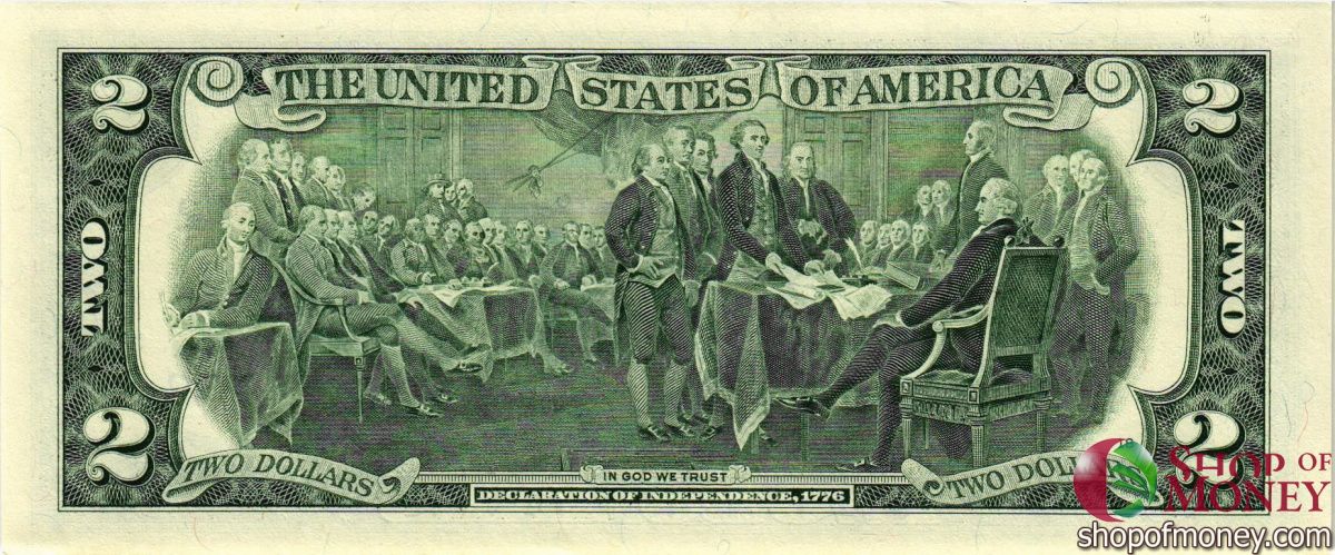 США 2 ДОЛЛАРА (L-Сан Франциско) 2