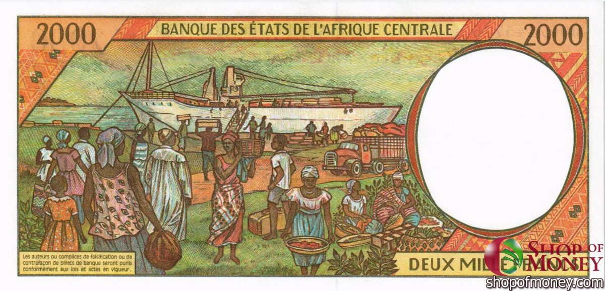 КОНГО 2000 ФРАНКОВ 2