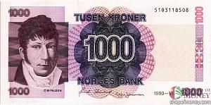 НОРВЕГИЯ 1000 КРОН 1