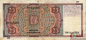 НИДЕРЛАНДЫ 25 ГУЛЬДЕНОВ 2