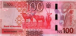 НАМИБИЯ 100 ДОЛЛАРОВ 2