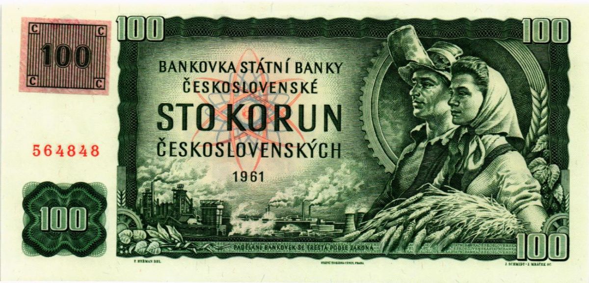 ЧЕХИЯ 100 КРОН 1