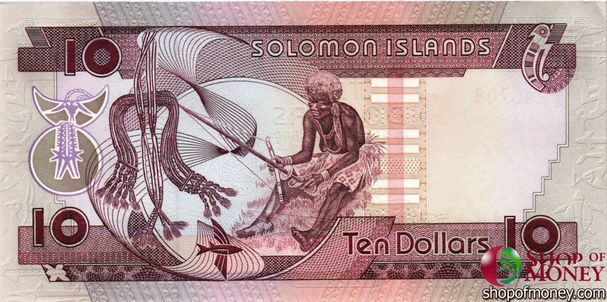 СОЛОМОНОВЫ ОСТРОВА 10 ДОЛЛАРОВ 2