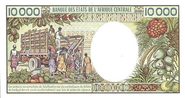 КАМЕРУН 10000 ФРАНКОВ 2