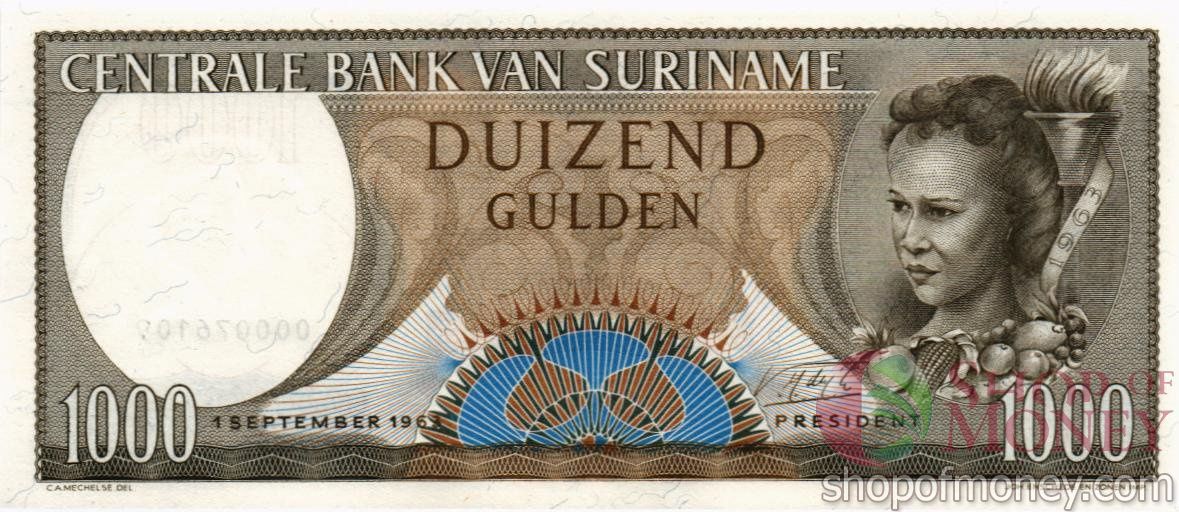 СУРИНАМ 1000 ГУЛЬДЕНОВ 1