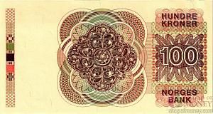 НОРВЕГИЯ 100 КРОН 2