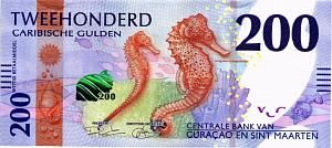 КЮРАСАО И СИНТ-МАРТЕН 200 ГУЛЬДЕНОВ 1