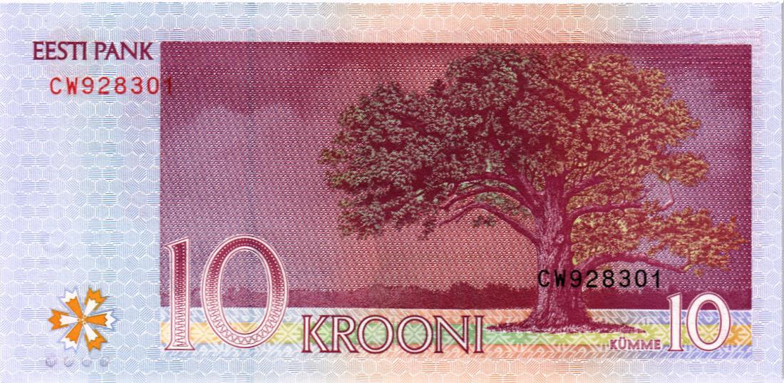 ЭСТОНИЯ 10 КРОН 2