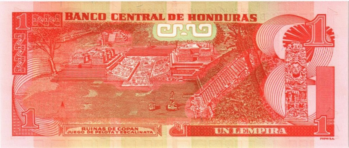 ГОНДУРАС 1 ЛЕМПИРА 2