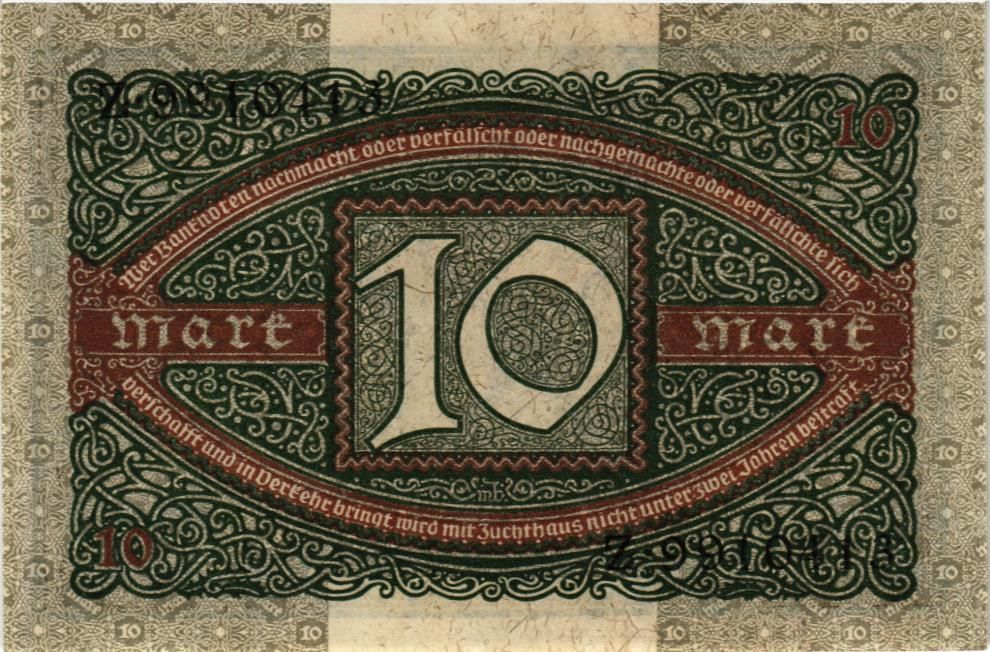 ГЕРМАНИЯ 10 МАРОК 2