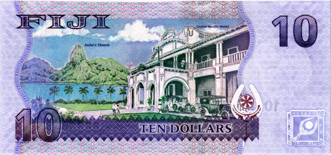 ФИДЖИ 10 ДОЛЛАРОВ 2