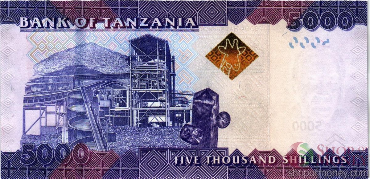 ТАНЗАНИЯ 5000 ШИЛЛИНГОВ 2