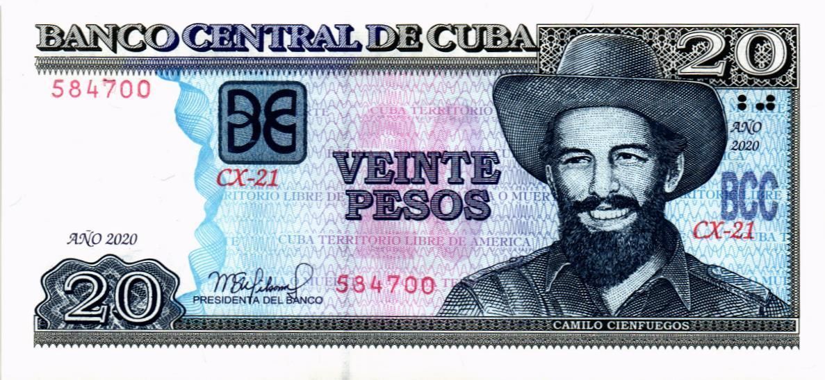 КУБА 20 ПЕСО 1