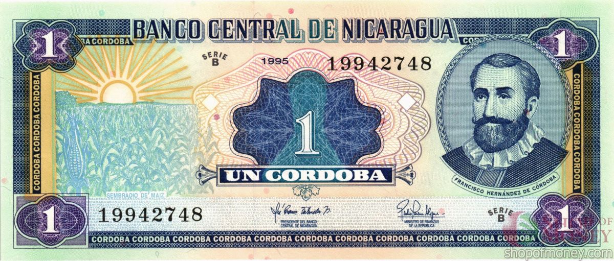 НИКАРАГУА 1 КОРДОБА 1