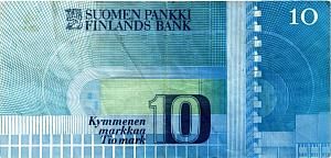 ФИНЛЯНДИЯ 10 МАРОК 2