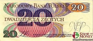 ПОЛЬША 20 ЗЛОТЫХ 2