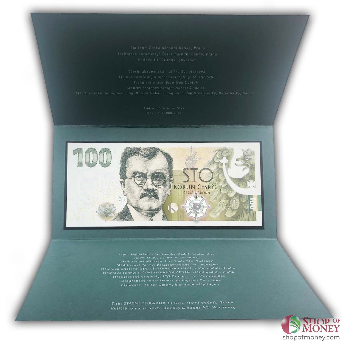 ЧЕХИЯ 100 КРОН (В БУКЛЕТЕ) 1