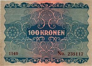 АВСТРИЯ 100 КРОН 2