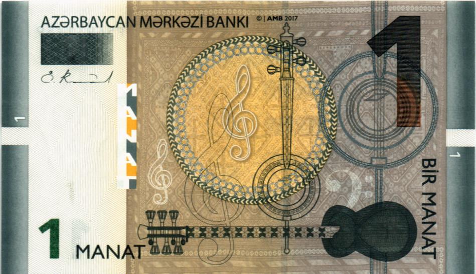 АЗЕРБАЙДЖАН 1 МАНАТ 1