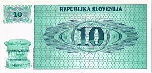 СЛОВЕНИЯ 10 ТОЛАРОВ 1