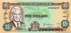 ЯМАЙКА 5 ДОЛЛАРОВ 1