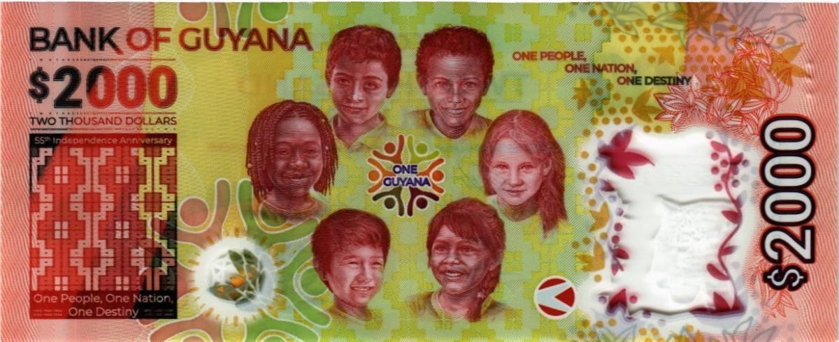 ГАЙАНА 2000 ДОЛЛАРОВ 2