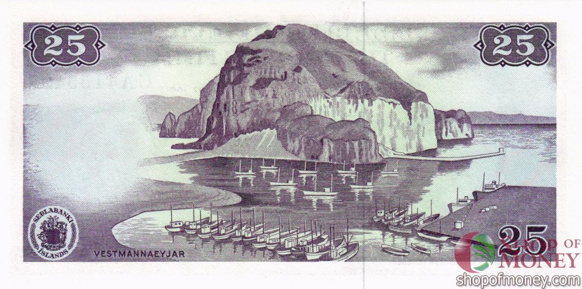 ИСЛАНДИЯ 25 КРОН 2