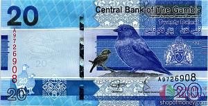 ГАМБИЯ 20 ДАЛАСИ 1
