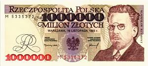 ПОЛЬША 1000000 ЗЛОТЫХ 1