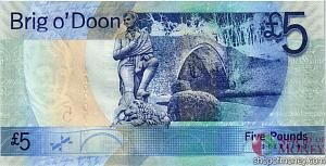 ШОТЛАНДИЯ 5 ФУНТОВ (-AA-СЕРИЯ) 2