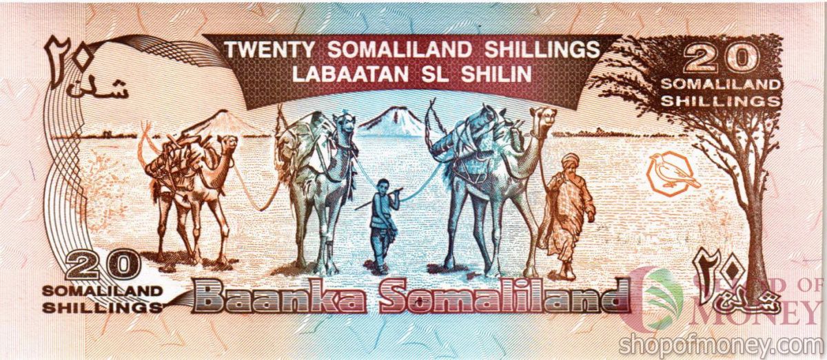 СОМАЛИЛЕНД 20 ШИЛЛИНГОВ 2
