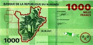БУРУНДИ 1000 ФРАНКОВ 2