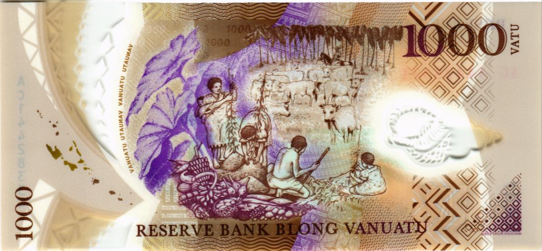 ВАНУАТУ 1000 ВАТУ 2